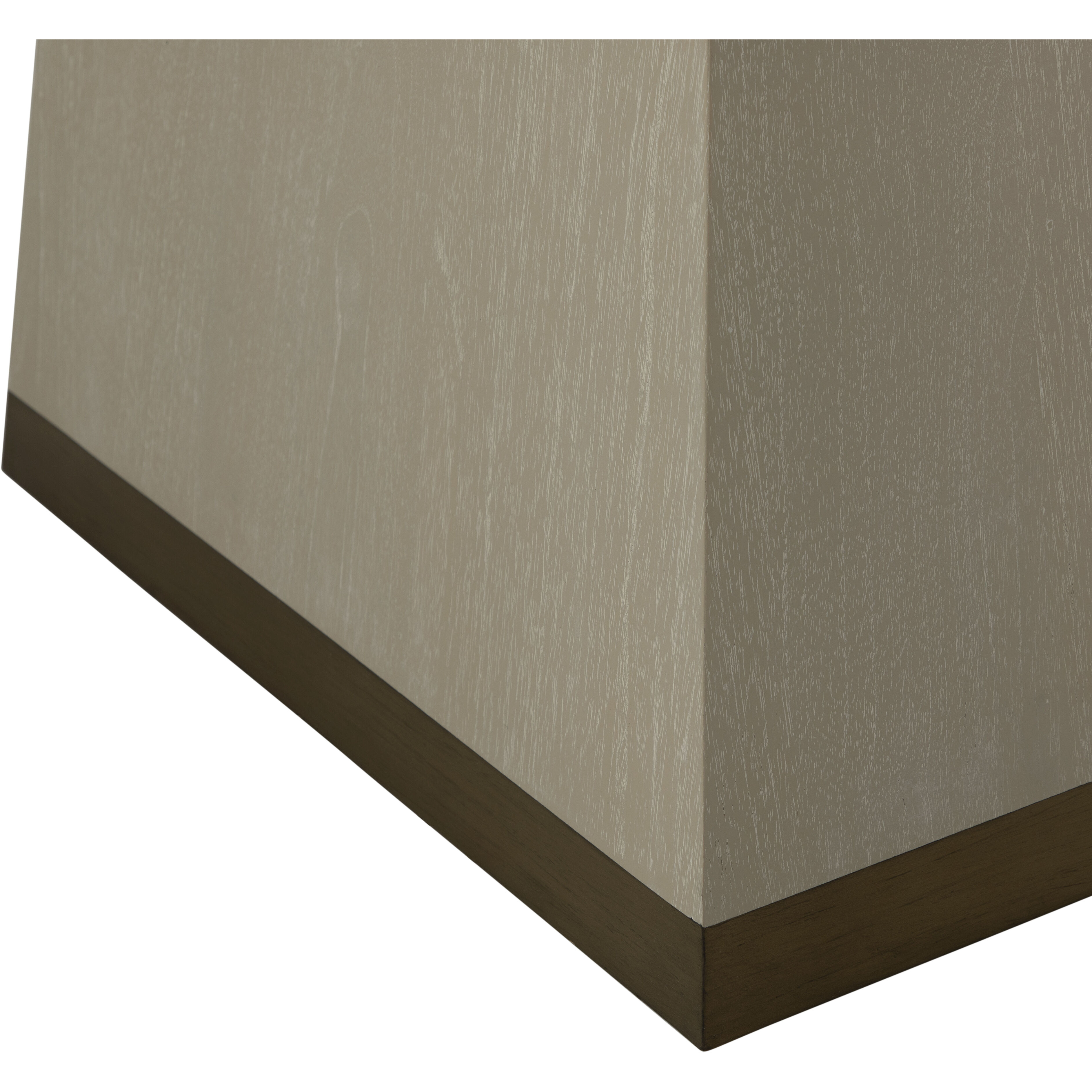 Ferris 52 X 52 inch Cerused White and Stained Gold Square Dining Table