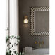 Bombelles 1 Light 6 inch Antique Brass Bath Wall Sconce Wall Light