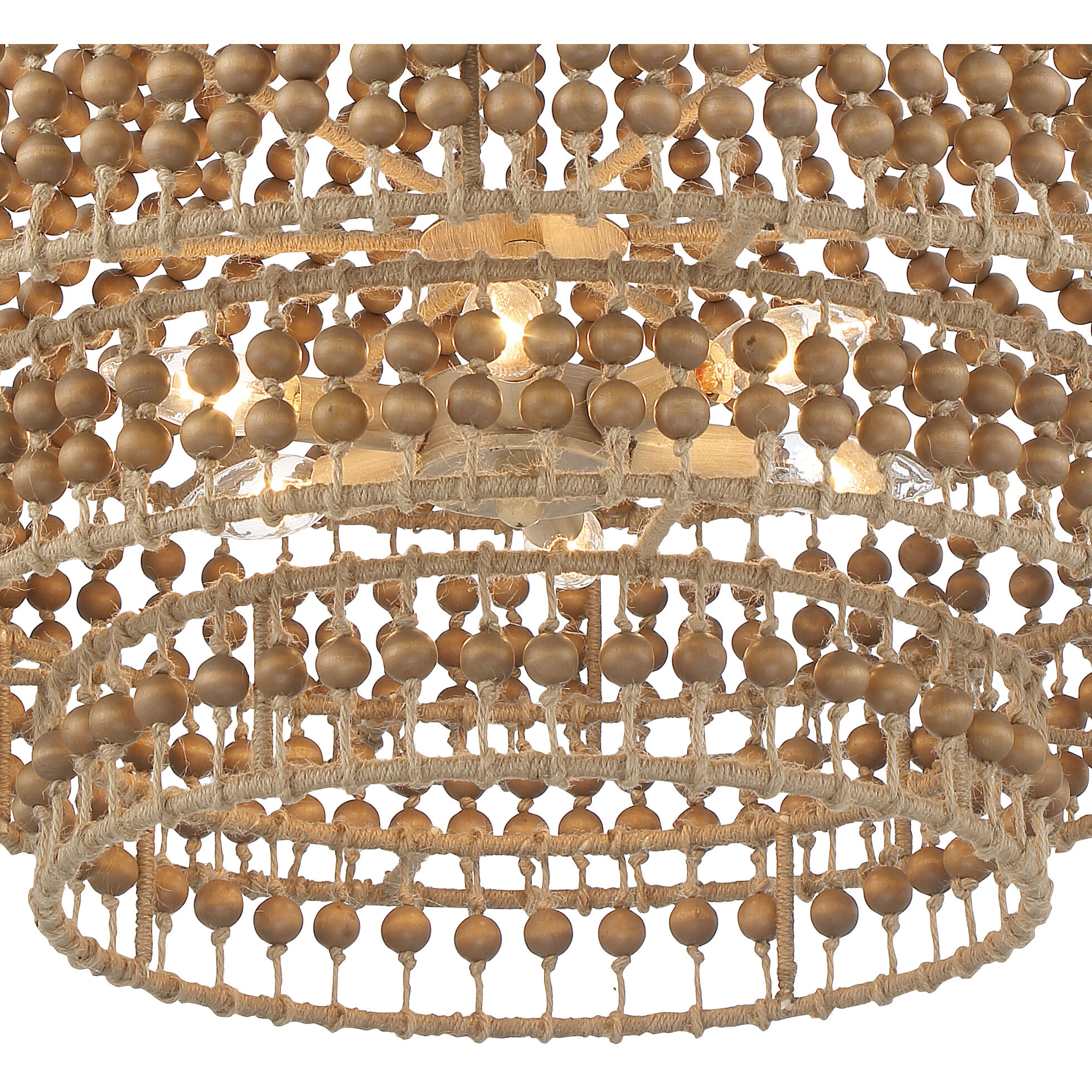 Silas 6 Light 26.75 inch Burnished Silver Chandelier Ceiling Light