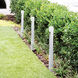 Atlantis 120v 8.00 watt Bronze Landscape Path Bollard, Square