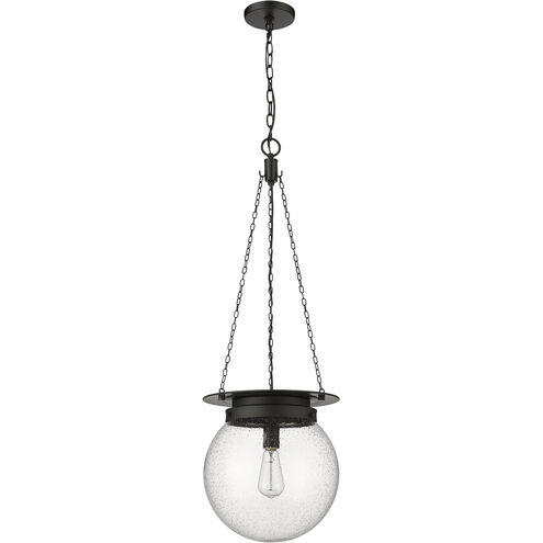 Calhoun 1 Light 13 inch Matte black Pendant Ceiling Light
