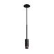 Exhaust Pendant LED 2.36 inch Graphite / Burnt Steel Pendant Ceiling Light