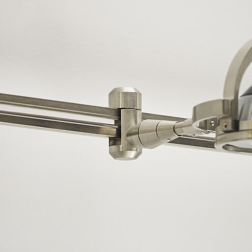 MonoRail Satin Nickel Rail FreeJack Connector Ceiling Light