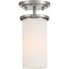 Haisley 1 Light 4.75 inch Brushed Nickel Pendant Ceiling Light