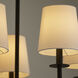 Belshaw 5 Light 26 inch Matte Black Chandelier Ceiling Light
