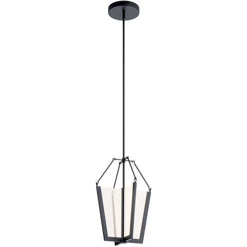 Calters LED 14 inch Black Pendant Ceiling Light