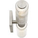 Hawes 2 Light 23.5 inch Brushed Nickel Bath Light Wall Light, Medium