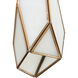 Glace 15 Light 48 inch White and Antique Brass with Silver Multi-Drop Pendant Ceiling Light