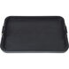 Hudson Black and Plated Nickel Tray
