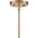 Newland 3 Light 17 inch Satin Brass Chandelier Ceiling Light