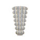 Esperanza 2 Light 10 inch Ceramic Gloss Gray Wall Sconce Wall Light