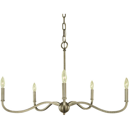 Heidelberg 5 Light 36 inch Iron Dining Chandelier Ceiling Light