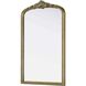 Naomi 36 X 22 inch Antique Brass Mirror