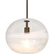 Geno 1 Light Bronze Pendant Ceiling Light