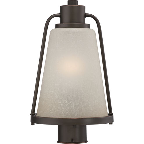Tolland LED 15.25 inch Mahogany Bronze Post Light