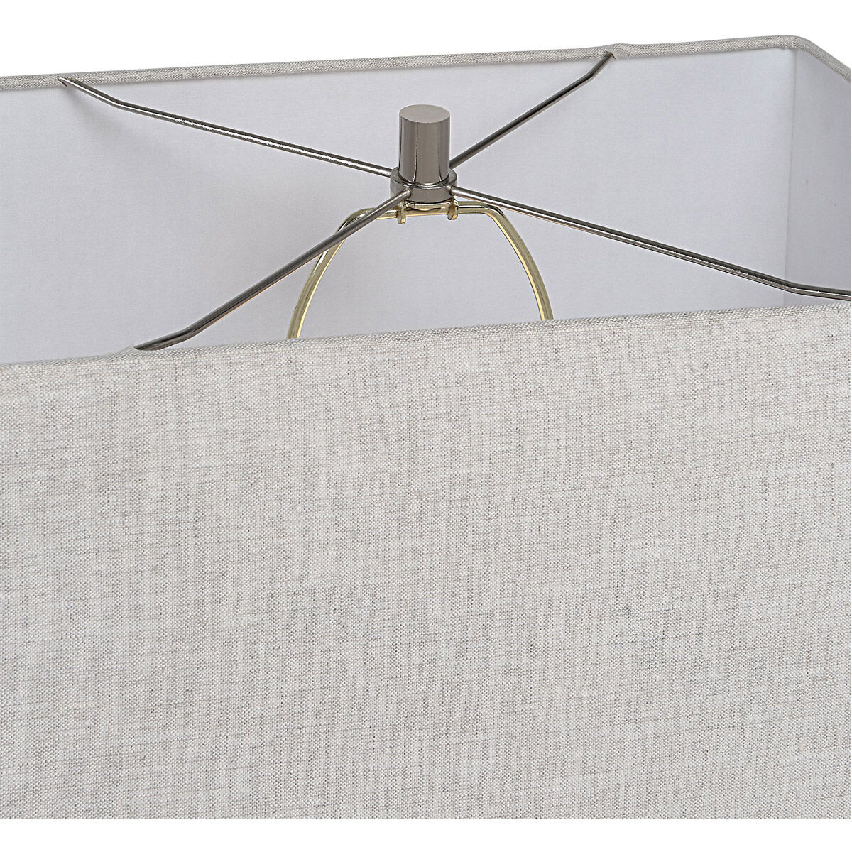 Ezden 26 inch 150.00 watt Tarnished Silver and Black Marble Table Lamp Portable Light