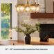 Ontario 5 Light 27.3 inch Luxe Gold Chandelier Ceiling Light, Medium