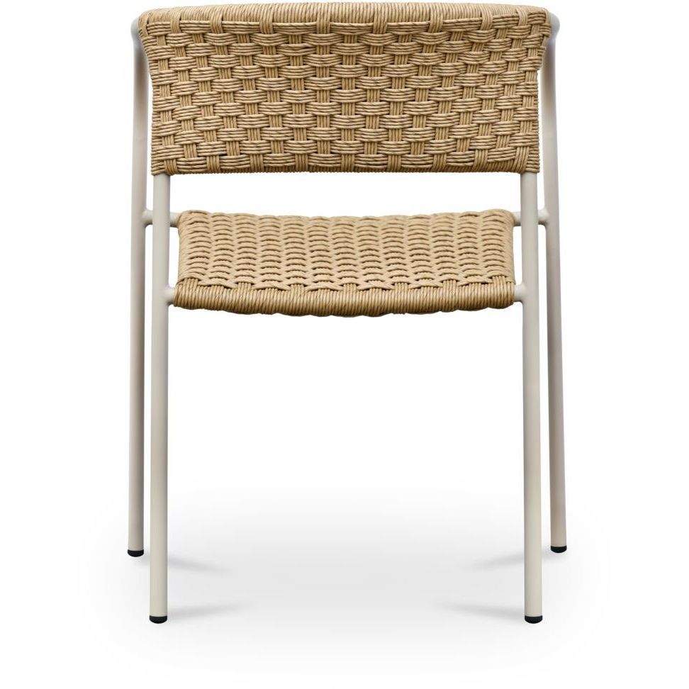 Zola Natural Outdoor Dining Chair, Set of 2