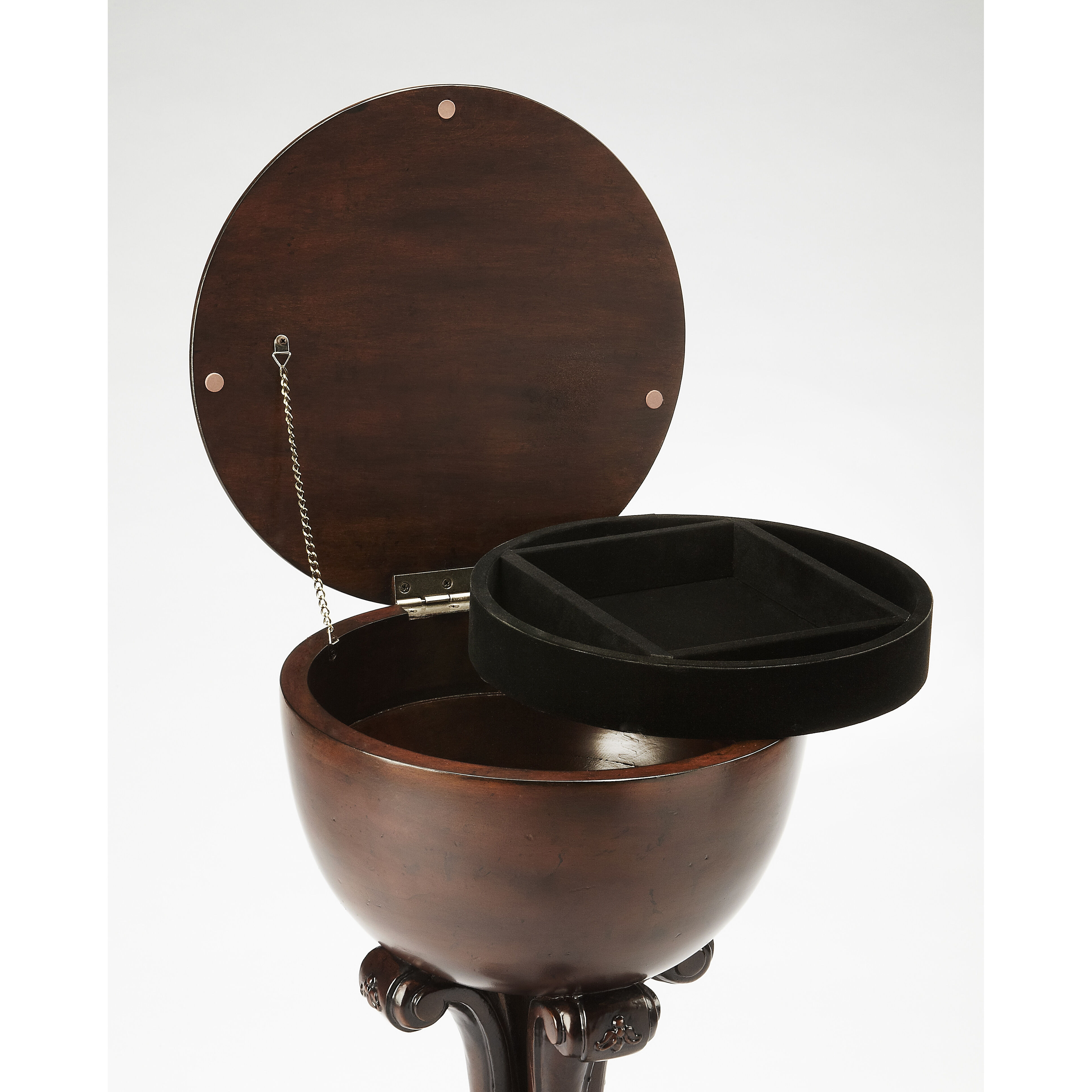 Smithsonian Castle  14 X 14 inch Heirloom Jewelry Chest