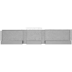 Original Glacier Avenue LED 24 inch Polished Nickel Vanity Bath Bar Wall Light
