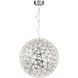 Manhattan Series LED 30 inch Chrome Chandelier Ceiling Light