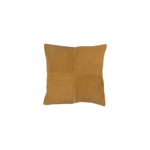 Conrad 20 X 20 inch Mustard Pillow Kit, Square