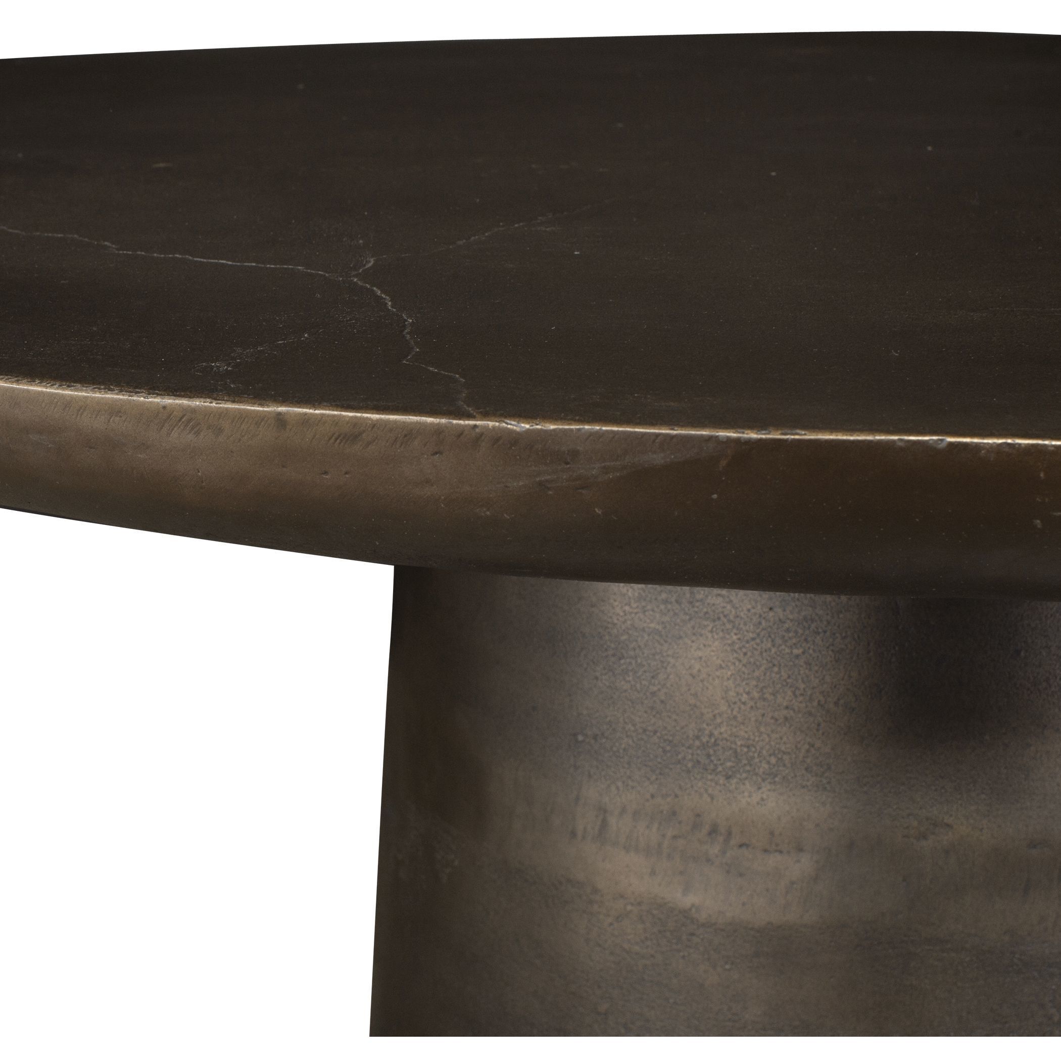 Madrone 60 X 30 inch Dark Bronze Outdoor Dining Table