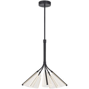 Mulberry 26.88 inch Black Chandelier Ceiling Light