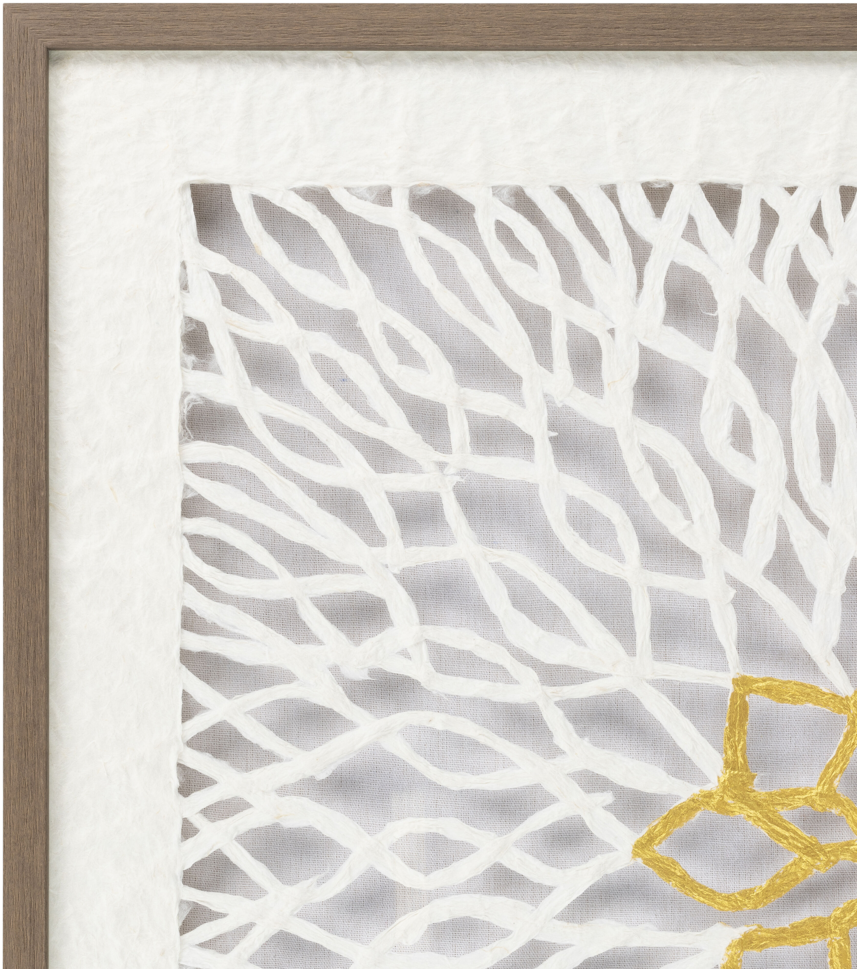 Kaagaz Light Grey Wall Art, Rectangle