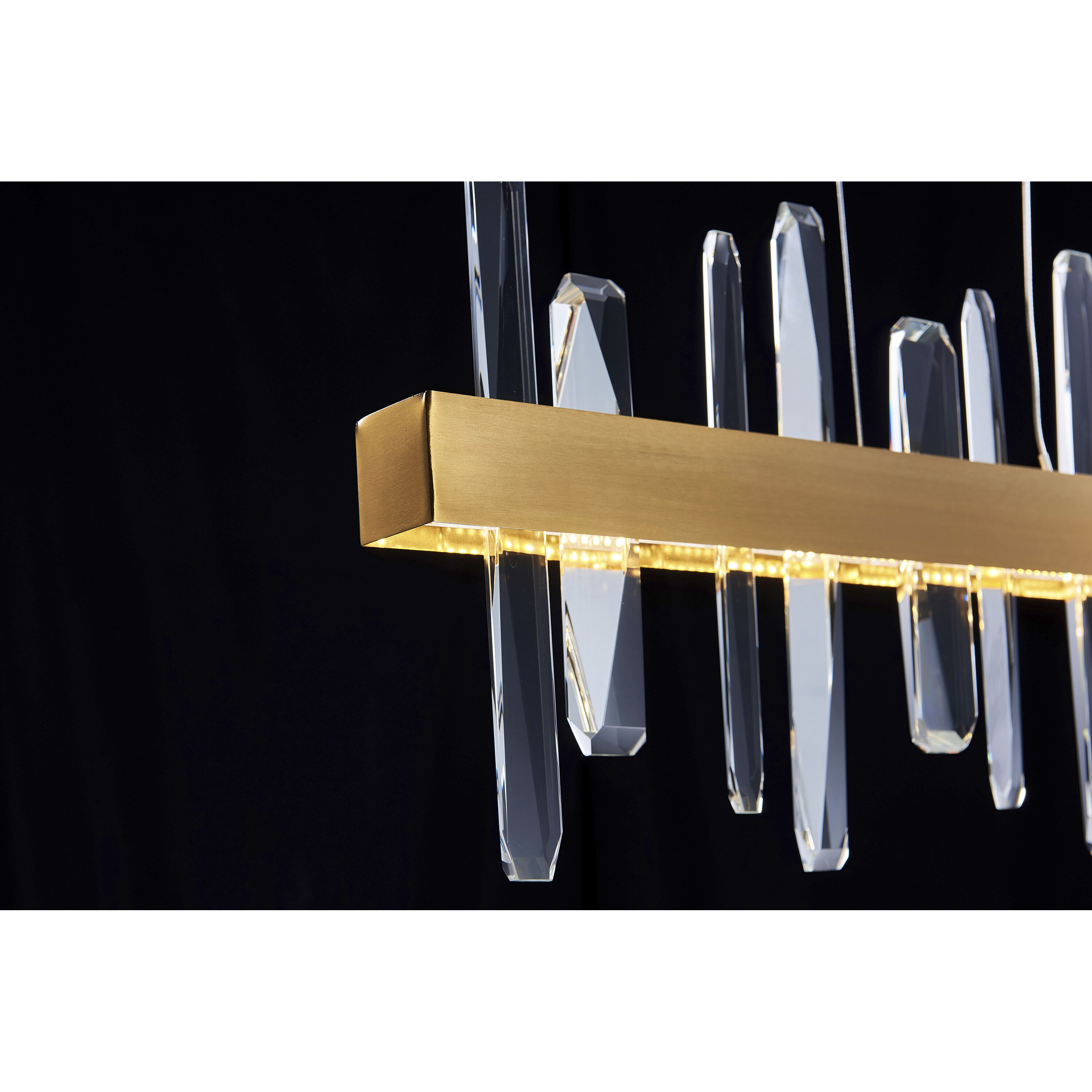 Canada LED 2 inch Gold Chandelier Ceiling Light