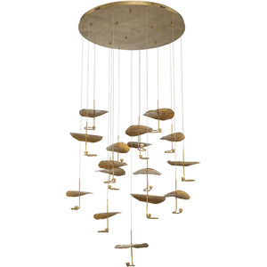 Lagatto LED 48 inch Bronze Chandelier Ceiling Light
