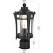 Artemis 1 Light 13 inch Black Outdoor Post Light