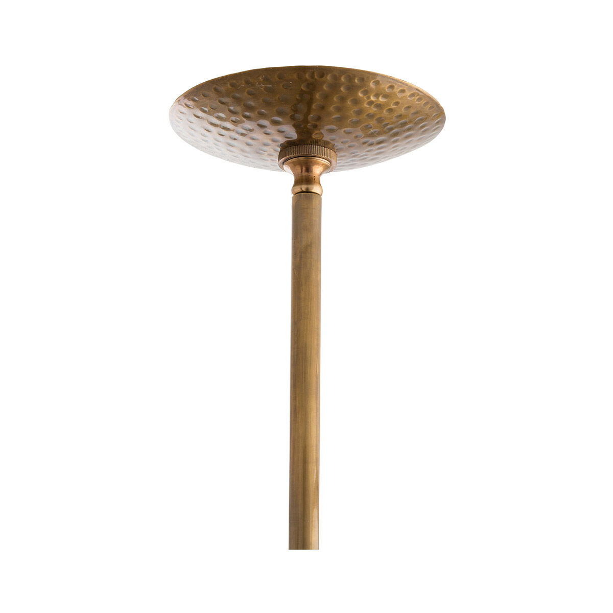 Edith 1 Light 6 inch Vintage Brass Pendant Ceiling Light, Round