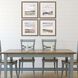 Waterside Collection Blue Framed Art