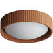 Souffle LED 10.5 inch Terra Cotta Flush Mount Ceiling Light