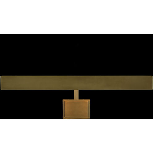 Leah 0 watt Antique Brass Picture Light Wall Light