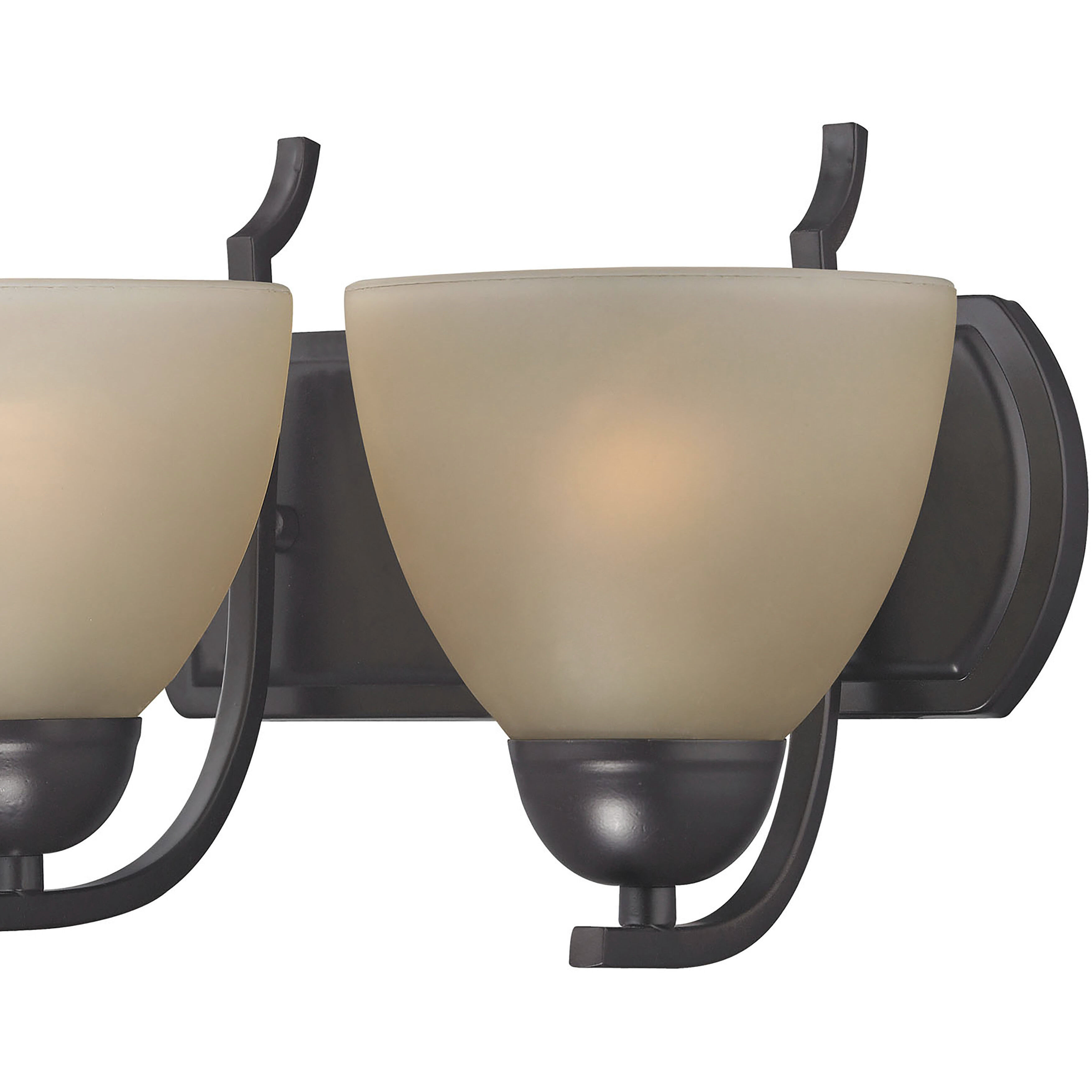 Kingston 3 Light 20 inch Oil Rubbed Bronze Vanity Light Wall Light