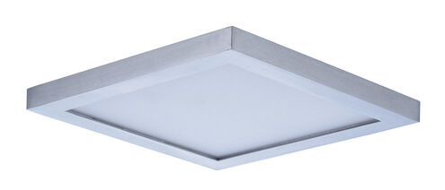 Wafer LED LED 6.25 inch Satin Nickel Flush Mount Ceiling Light