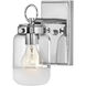 Penley 1 Light 6.25 inch Polished Nickel Vanity Light Wall Light