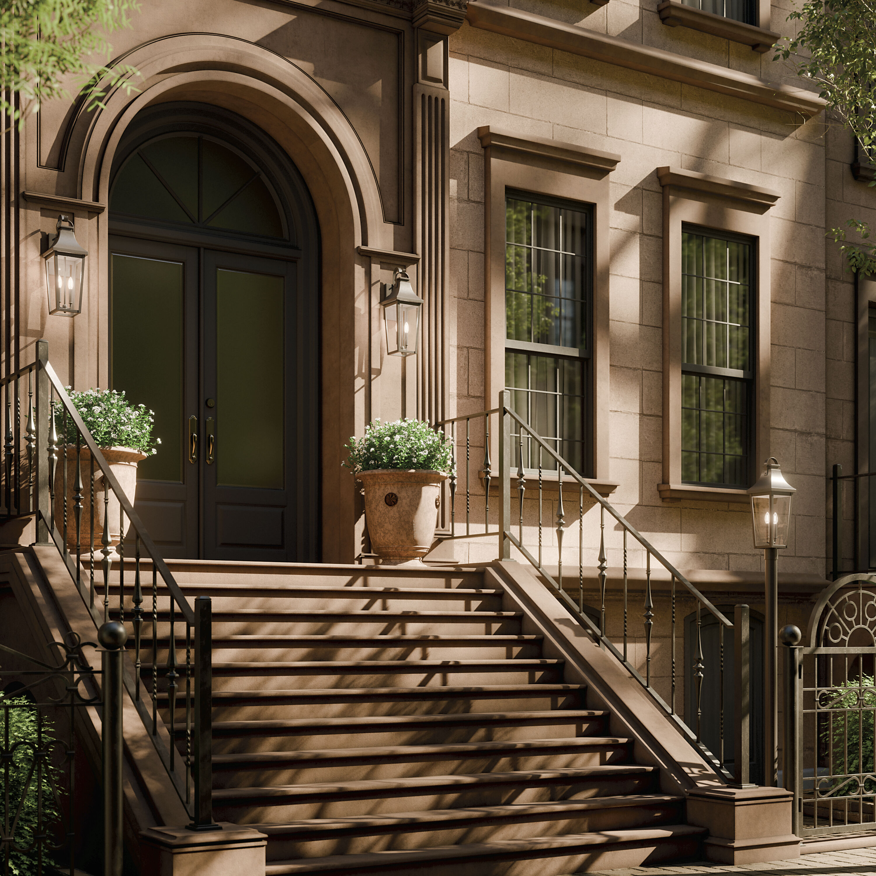 Cleary 2 Light 25.25 inch Olde Bronze Outdoor Post Light