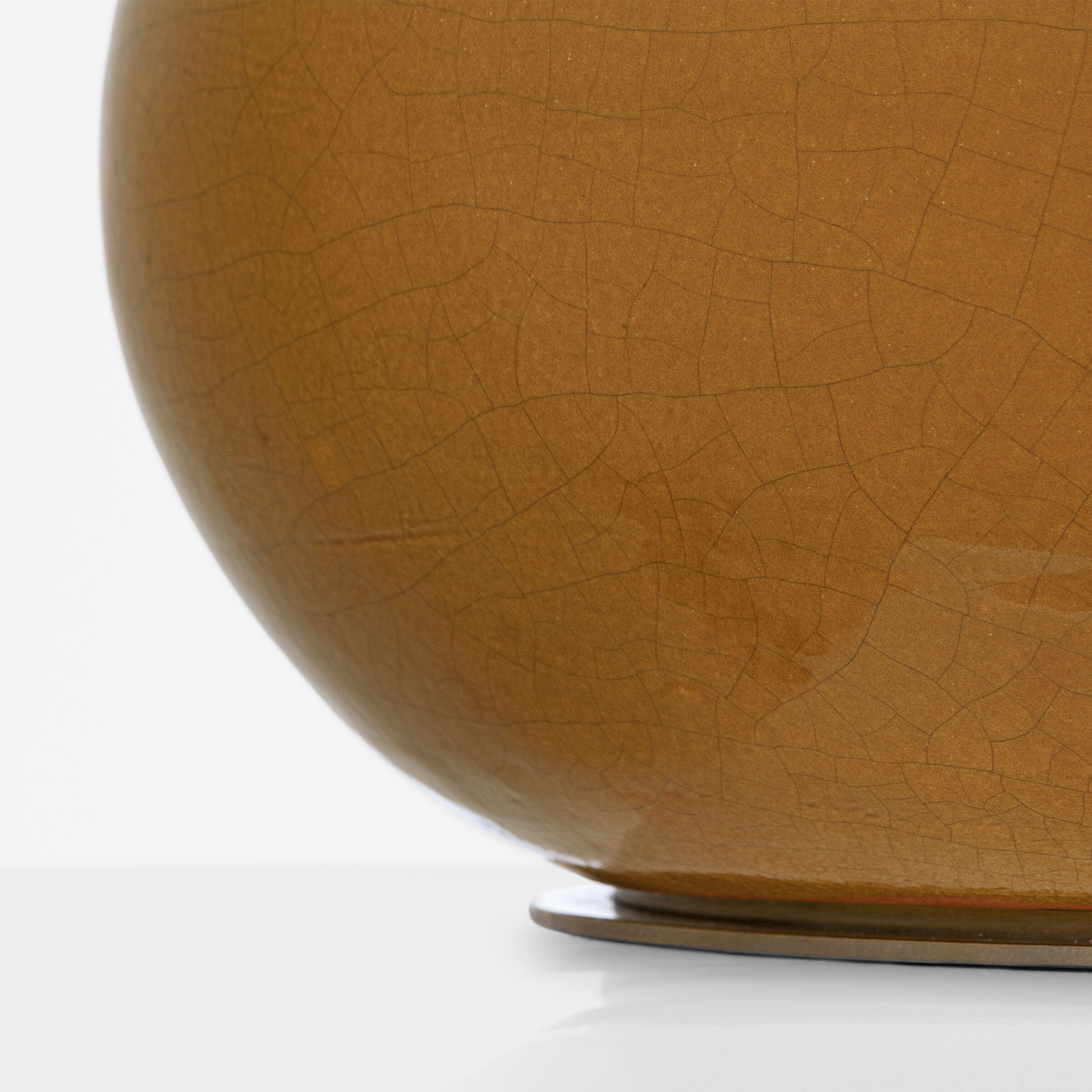 Thomas O'Brien Olinda 24.75 inch 15.00 watt Crackled Sienna Low Table Lamp Portable Light