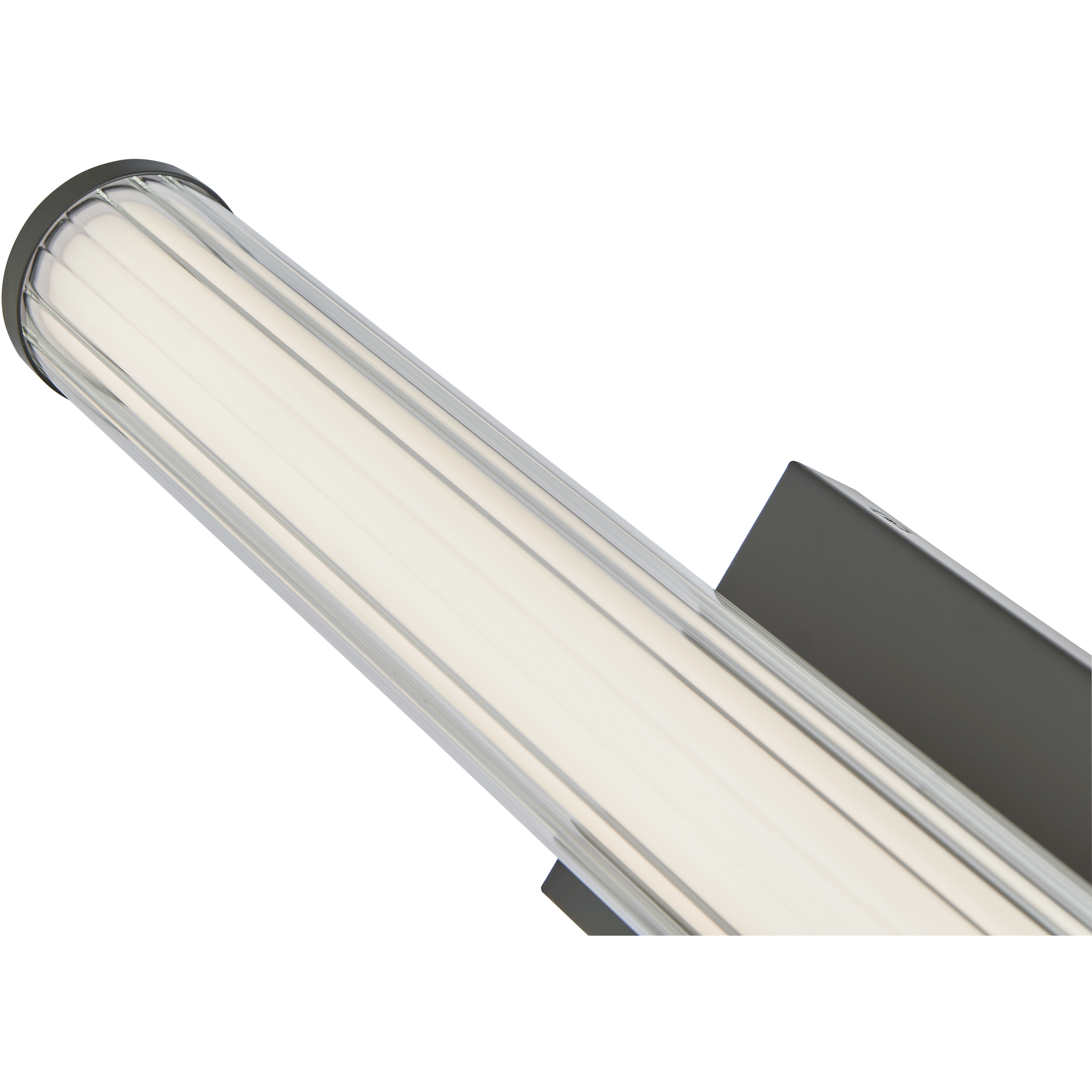 Macie LED 24 inch Black Bath Vanity Light Wall Light