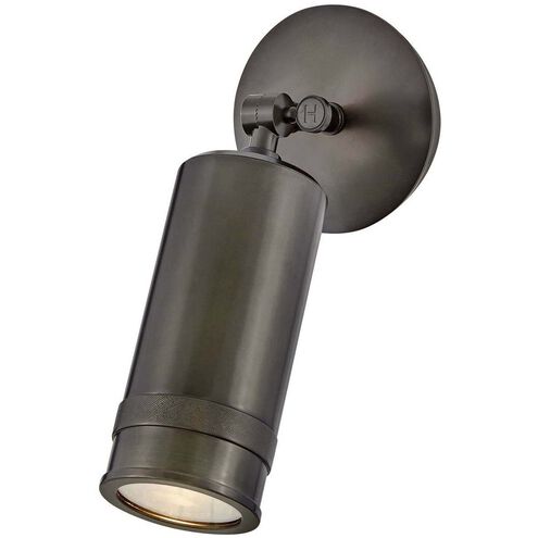 Pratt 1 Light 12.5 inch Black Oxide Outdoor Wall Mount