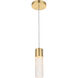 Constellation LED 5 inch Gold Pendant Ceiling Light