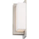 Downton LED 4 inch Brushed Nickel ADA Wall Sconce Wall Light in 2700K