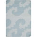 Yacht Club 36 X 24 inch Sky Blue, Aqua Rug