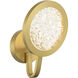 Sherlock 1 Light 7.25 inch Satin Brass Wall Sconce Wall Light