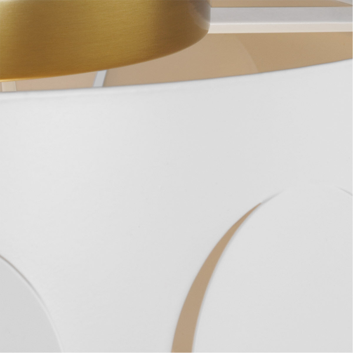 kate spade new york Dottie 2 Light 13.13 inch Burnished Brass Flush Mount Ceiling Light