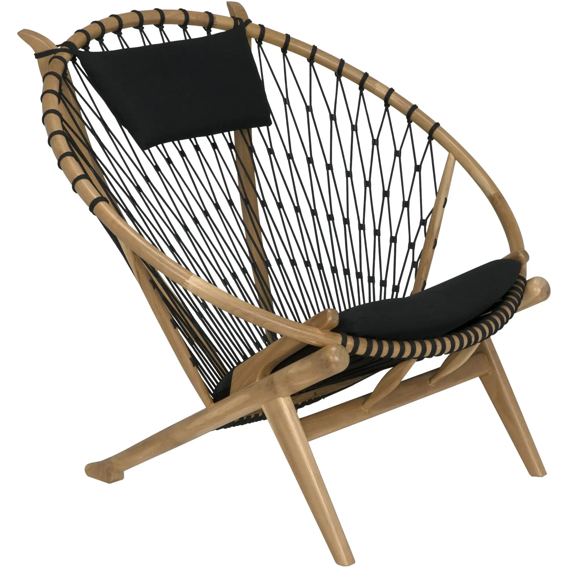 Mateo Bleached Teak Occasional Chair