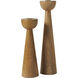 Laurier 10 X 5 inch Candle Holders, Set of 2
